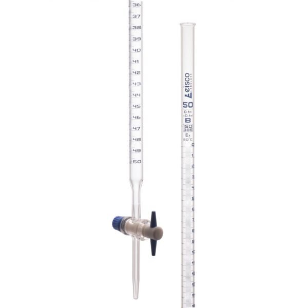 Bureta de Alta Calidad, 50 ml: Precisión y Durabilidad