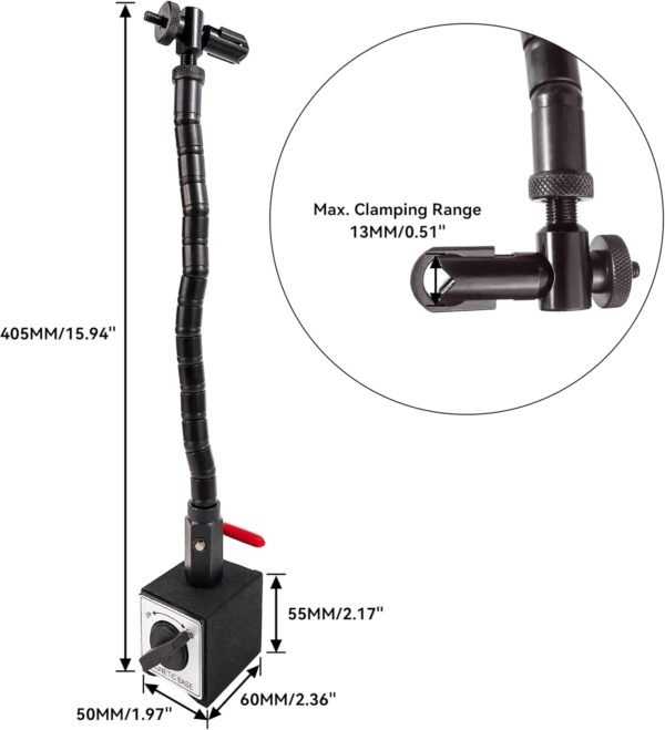 Base magnética flexible HFS (R) de 13" de longitud - Imagen 5