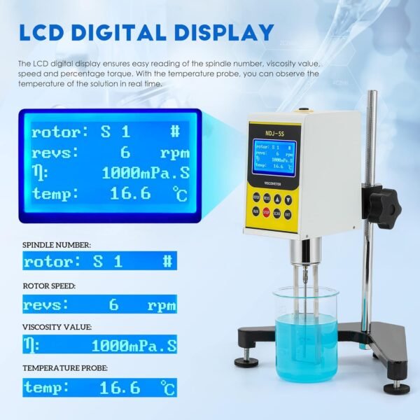 Descripción del Visómetro Rotatorio de Precisión para Laboratorio - Imagen 3