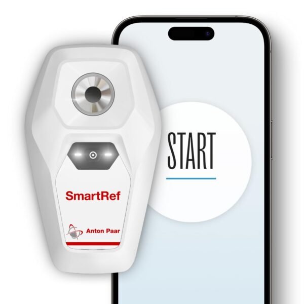 Refractómetro digital SmartRef de Anton Paar: medidor de Brix y mosto de alta precisión para la elaboración de cerveza, vinificación y fermentación